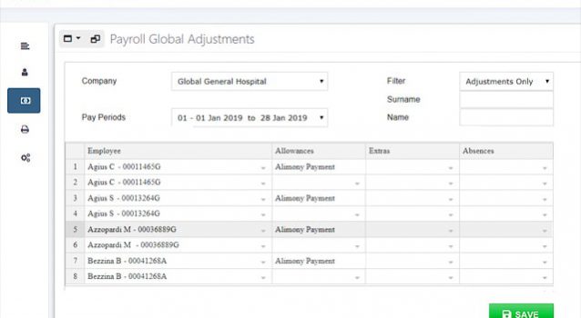 Dakar Payroll Preview