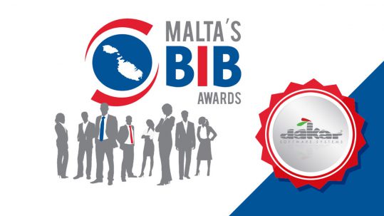 Dakar Software selected as the Best ICT Company in Malta